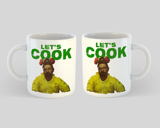 Breaking Bad - Let's Cook mug, Heisenberg, Walter White mug, TV Inspired