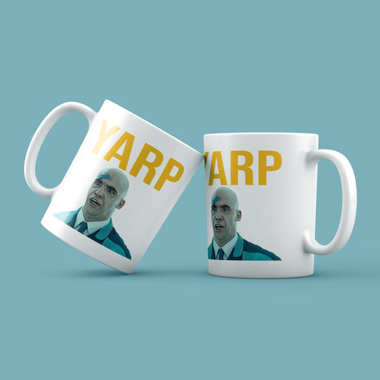 Hot Fuzz Mug: Yarp - Michael Armstrong Graphic Mug