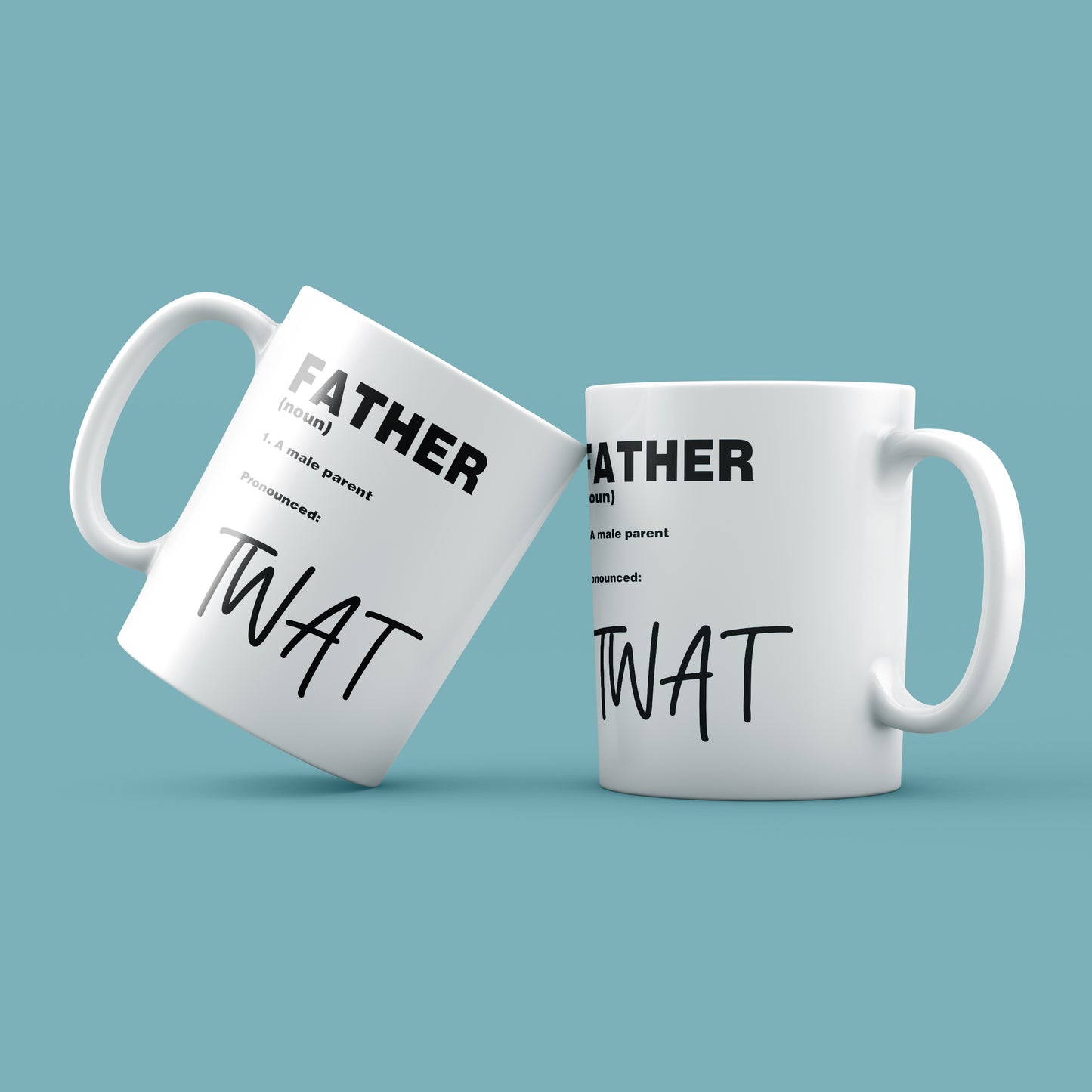 Rude Father's Mug | Definition of a Father