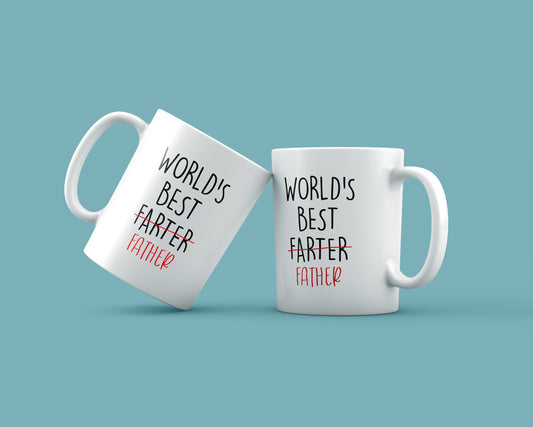 World's Best Farter Mug | Funny Father’s Day Gift