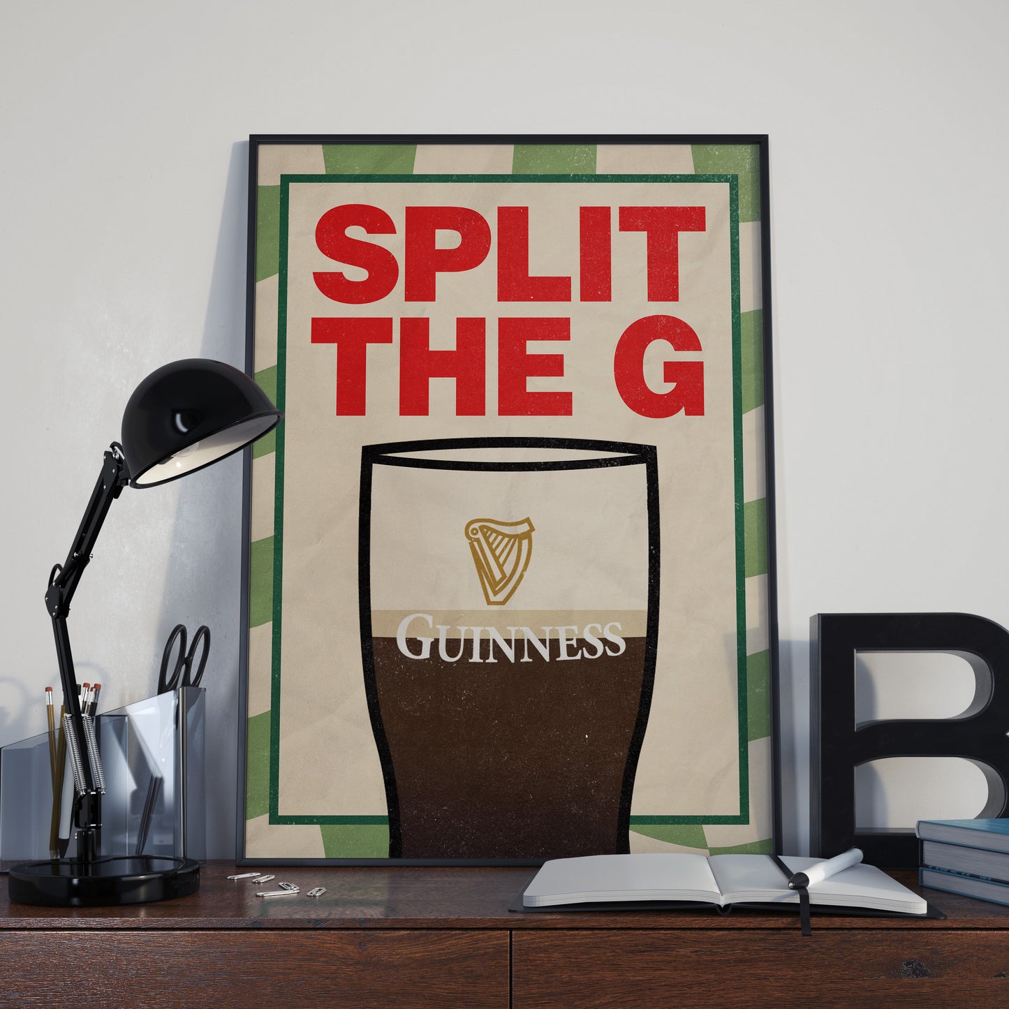 Guinness Split the G Poster