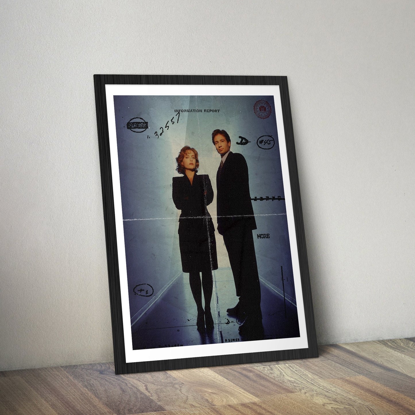 The X-Files Mulder and Scully Poster