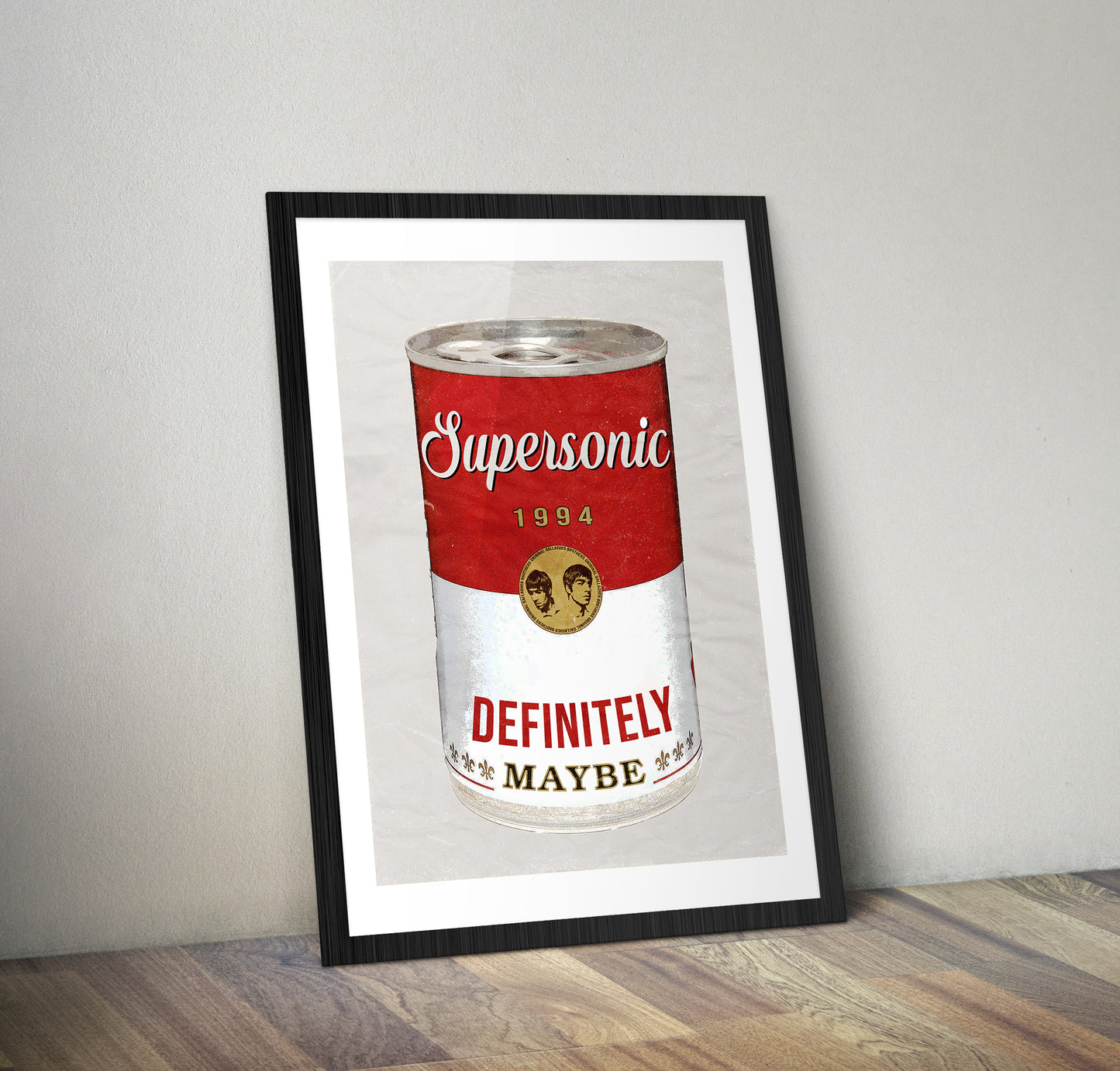 Oasis Poster - Supersonic Pop Art Style Print