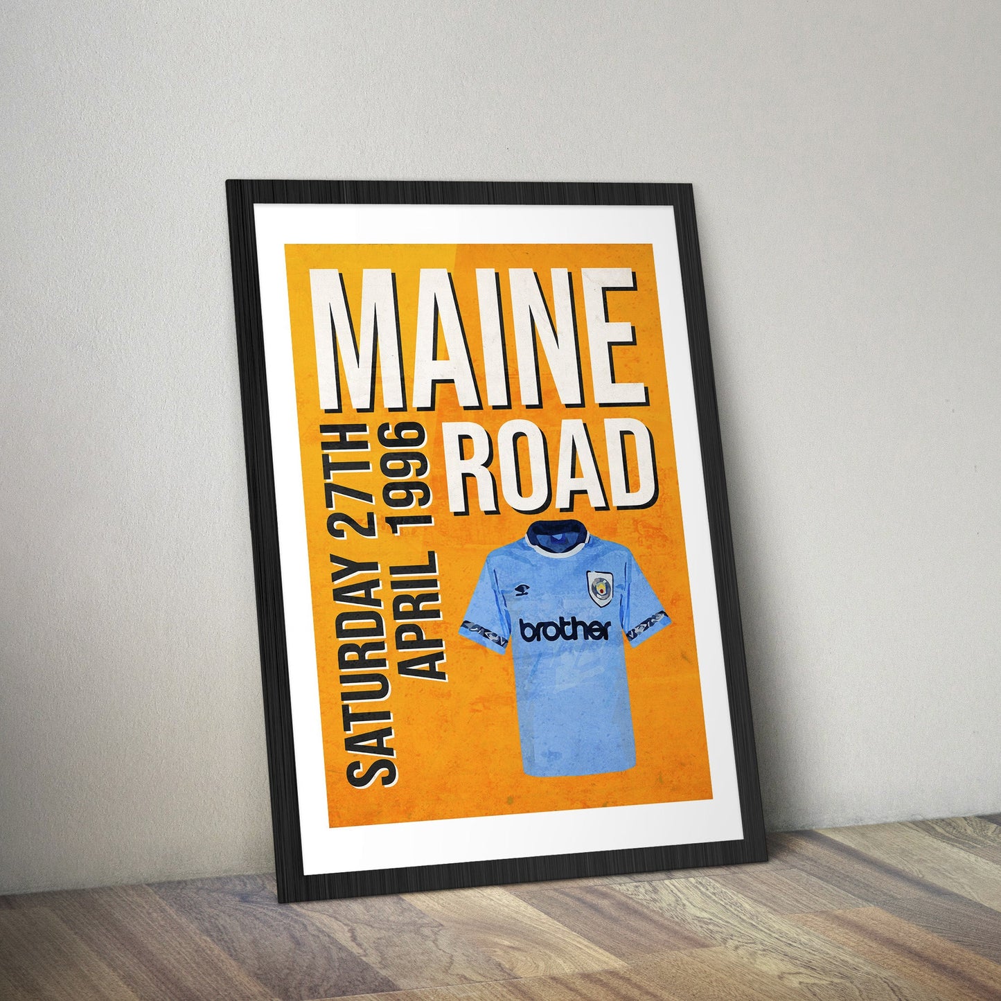 Oasis Wall Art Maine Road Poster