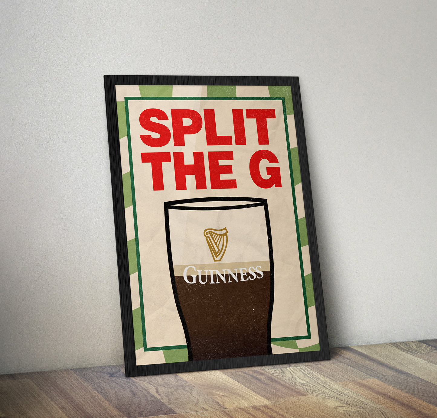 Guinness Split the G Poster