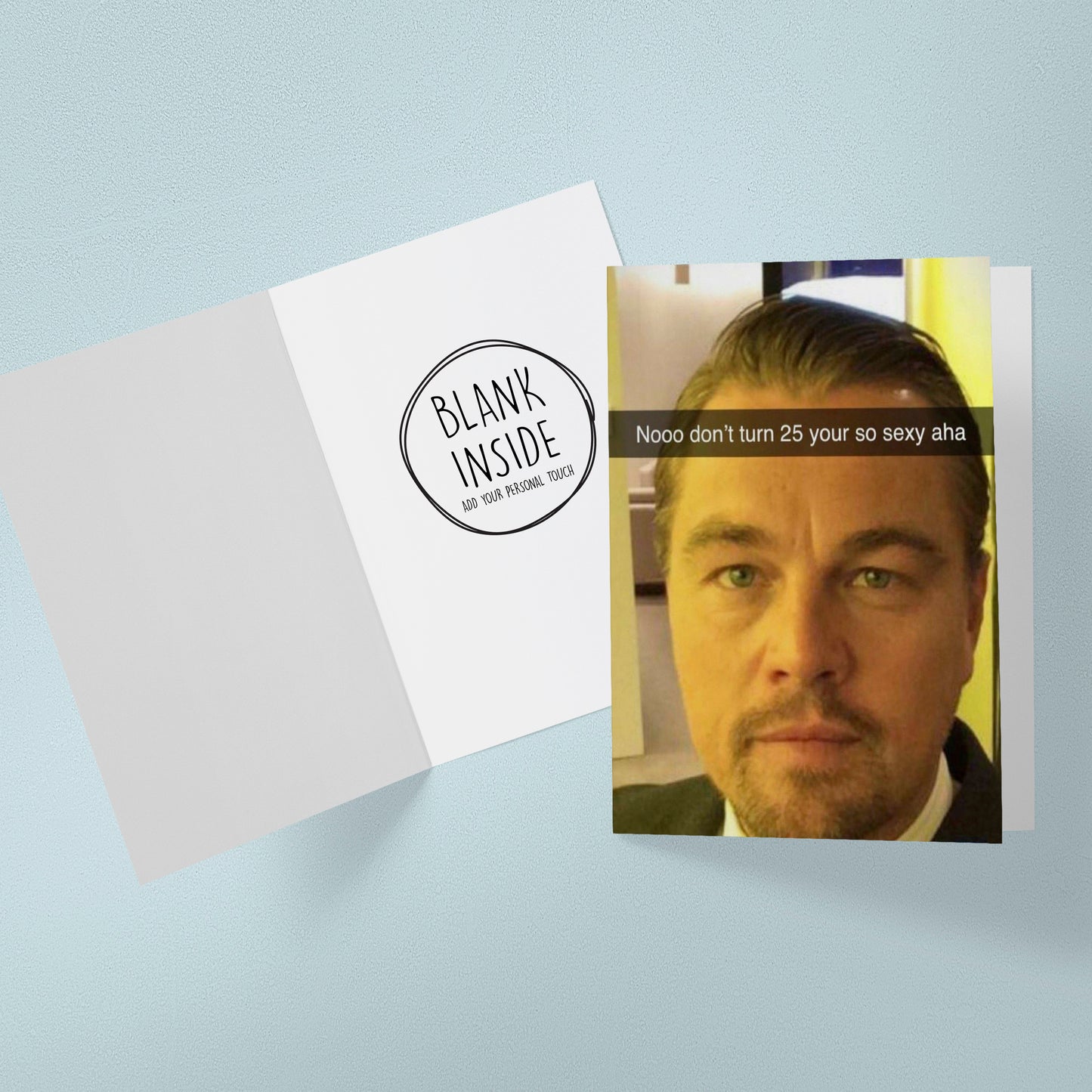 Leonardo DiCaprio 25th Birthday Card