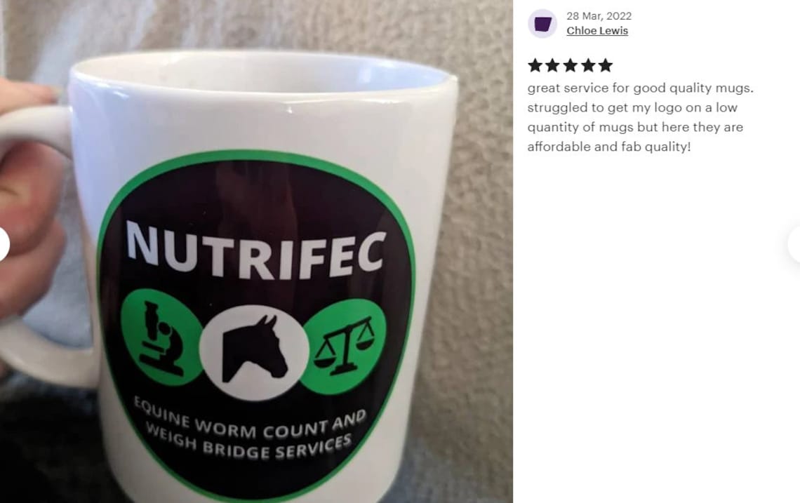 Create Your Own Mug - Any Logo, Text / Image