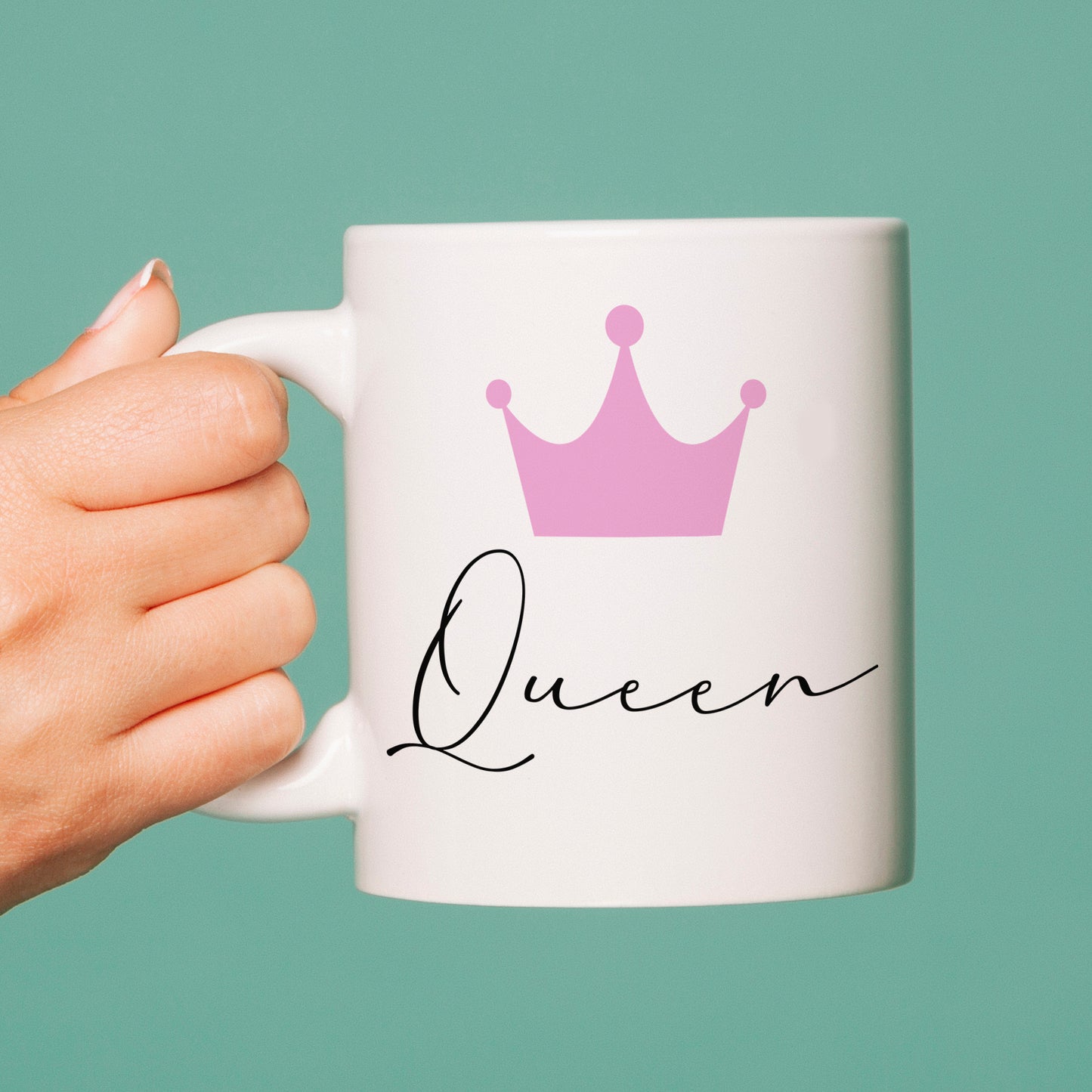 Couples King and Queen Mug Personalised