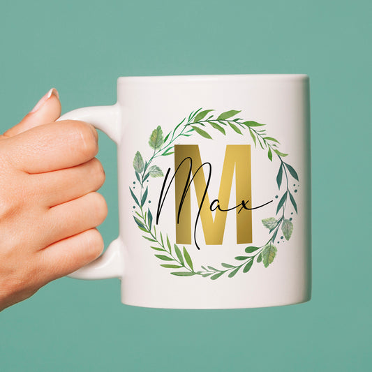 Personalised Name and Initial Mug