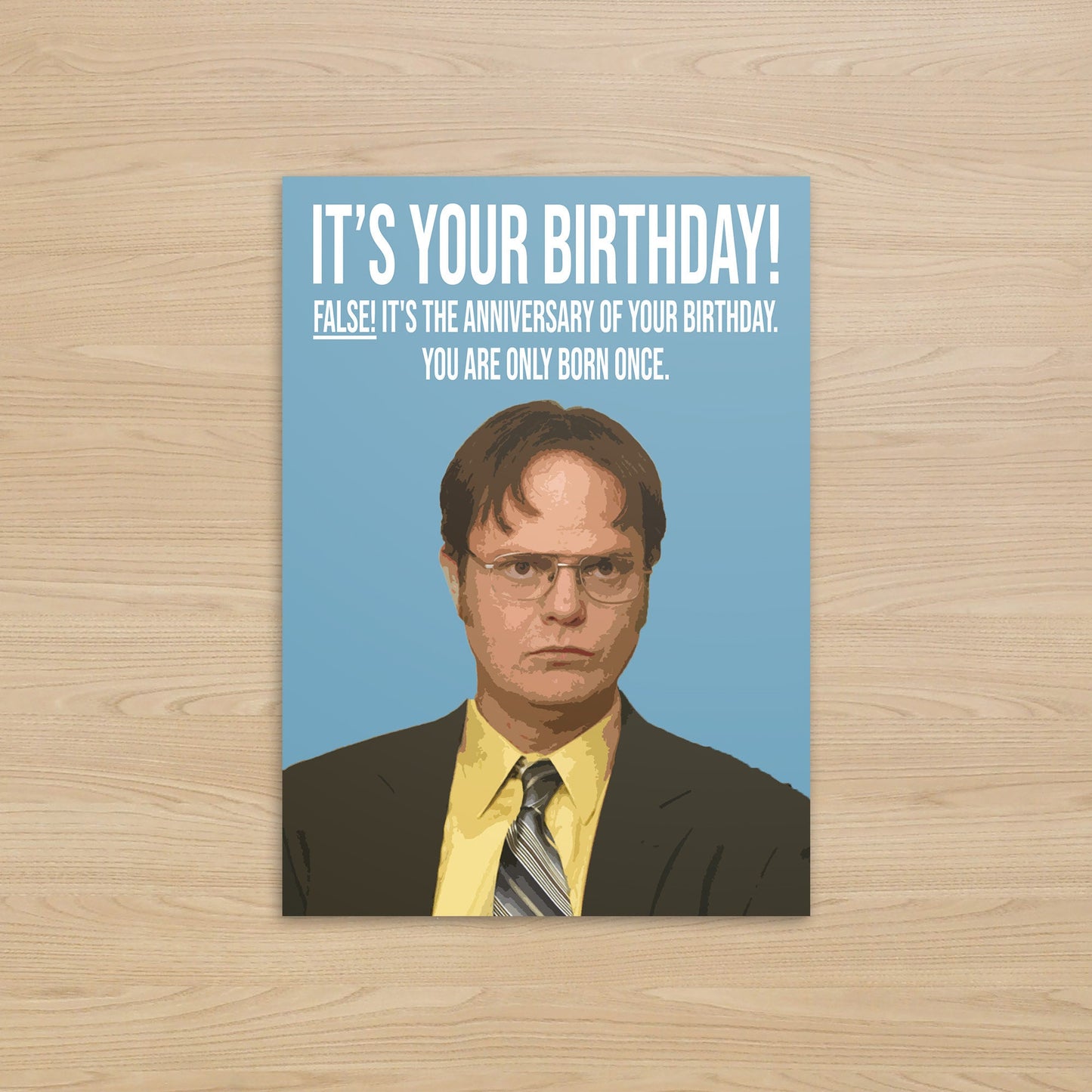 The Office - Dwight Schrute Birthday Card