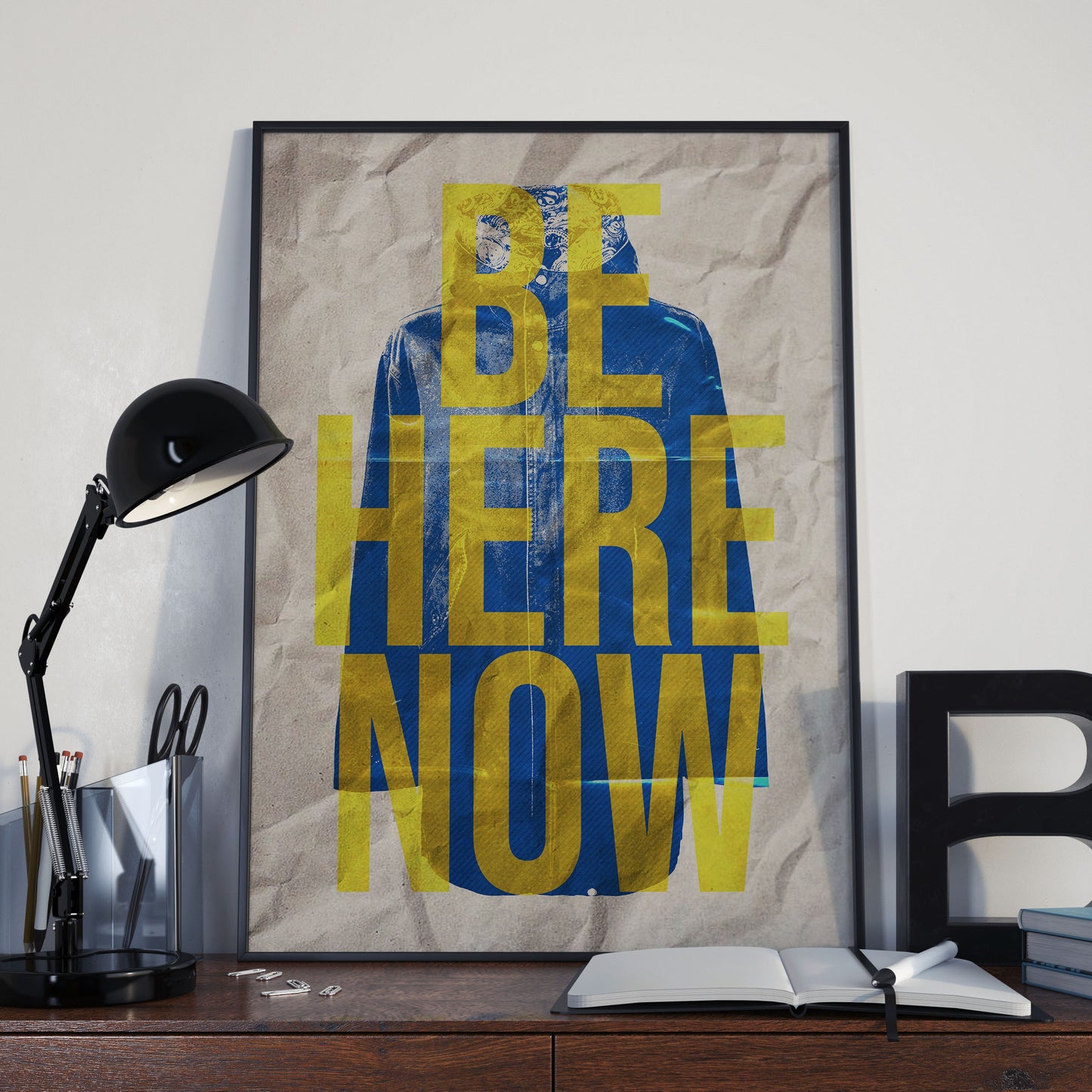Oasis Poster - Be Here Now Song Lyric Print
