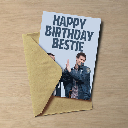 Jake & Charles Birthday Card | Happy Birthday Bestie