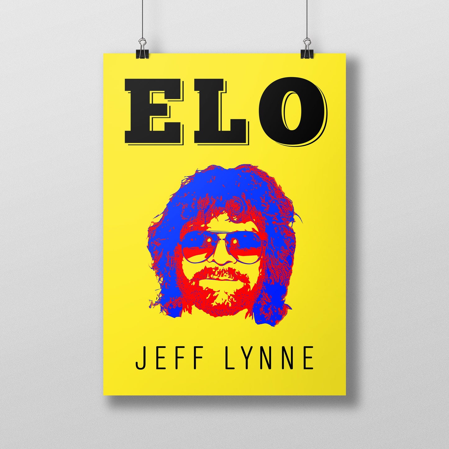 Jeff Lynne ELO Poster | Electric Light Orchestra