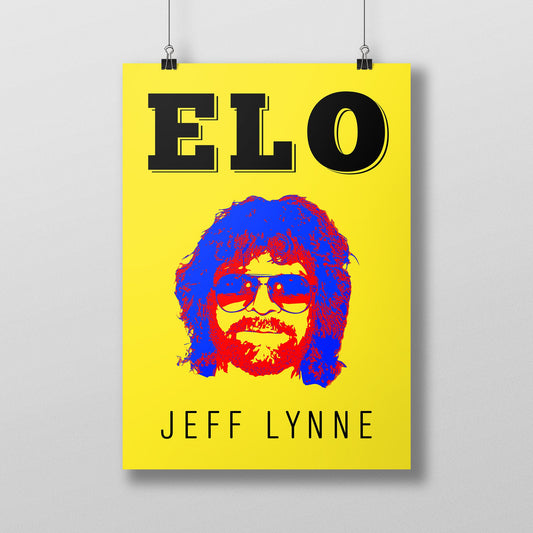 Jeff Lynne ELO Poster | Electric Light Orchestra