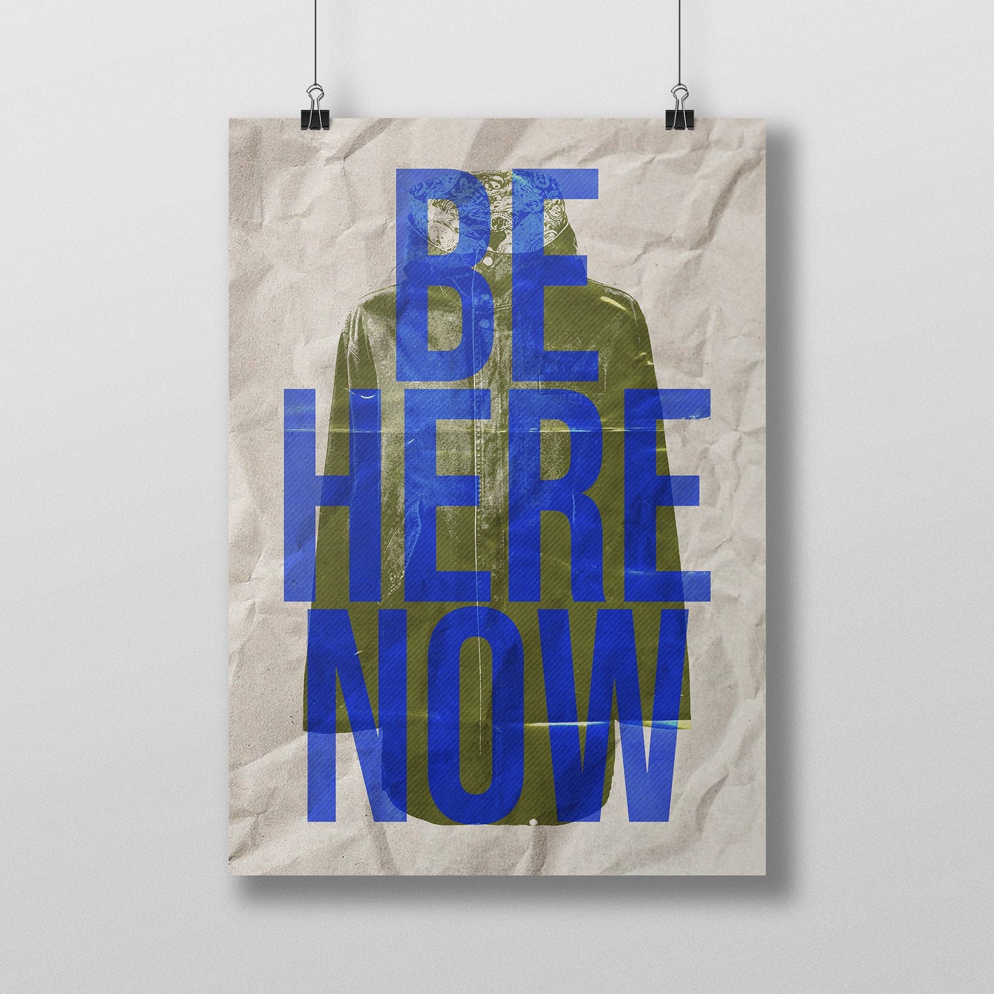 Oasis Poster - Be Here Now Song Lyric Print