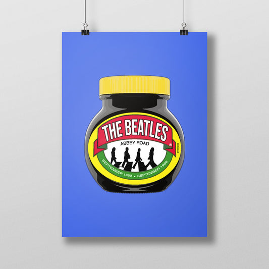 The Beatles Poster Pop Art Style | Love / Hate