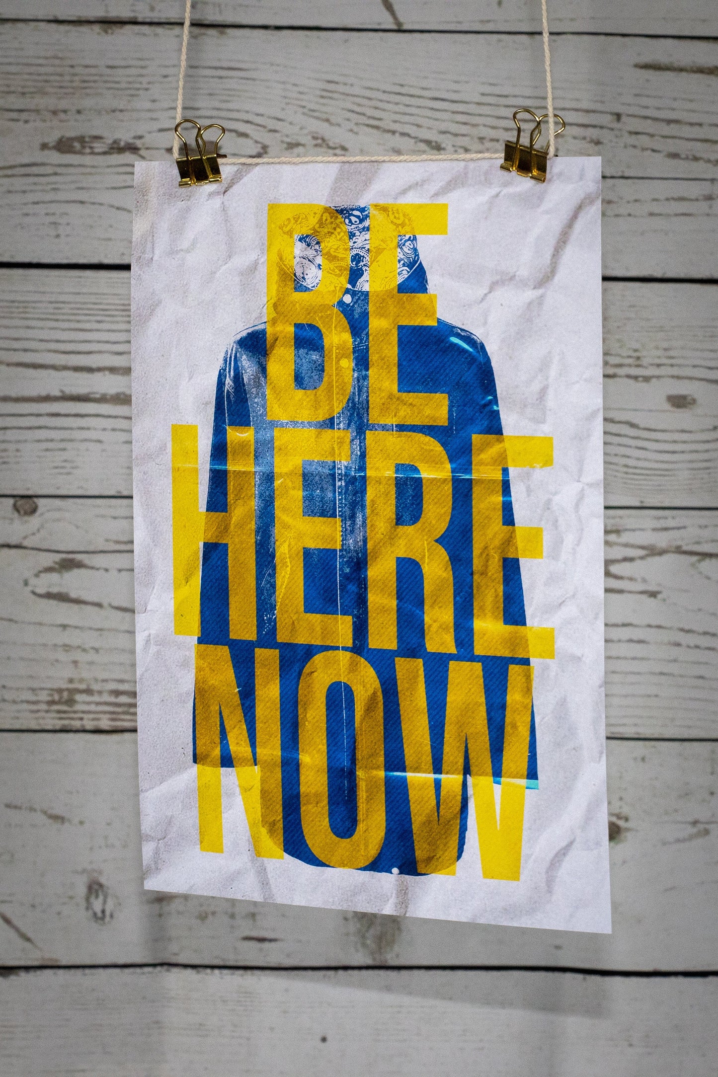 Oasis Poster - Be Here Now Song Lyric Print