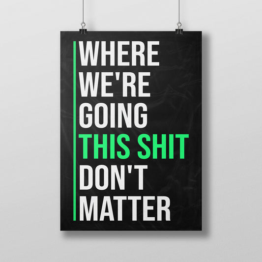 GERRY CINNAMON Where We're Going Poster