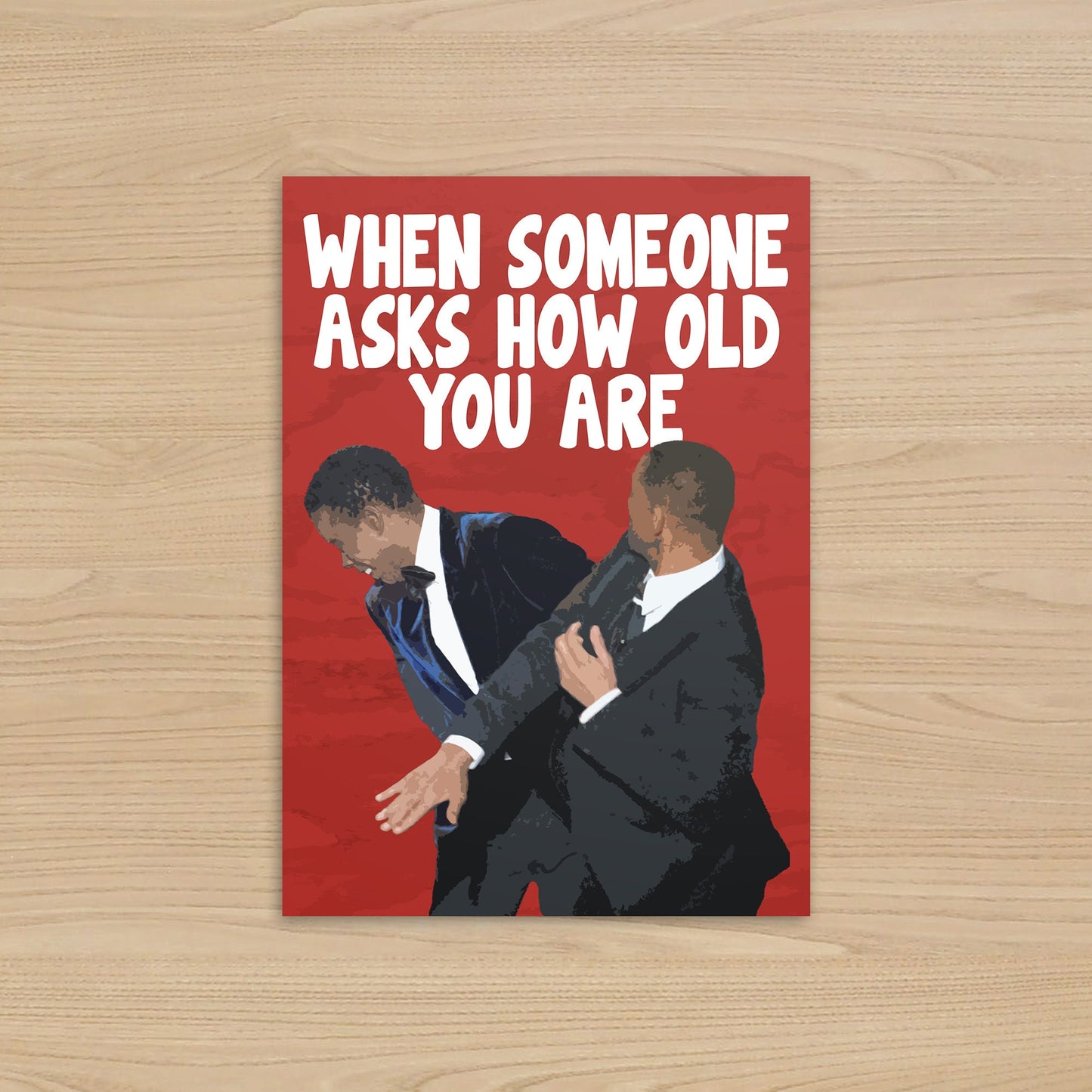 Will Smith, Chris Rock Oscars Card