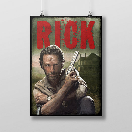 The Walking Dead - Rick Poster
