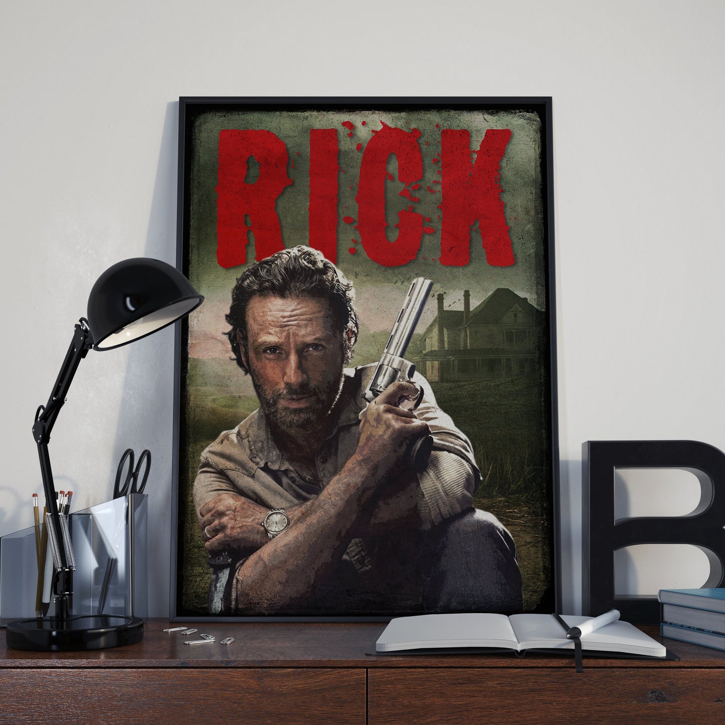 The Walking Dead - Rick Poster