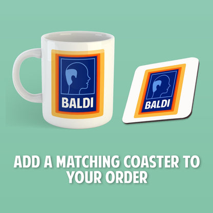 Baldi Mug | Aldi Inspired Ceramic Coffee Mug | 11oz