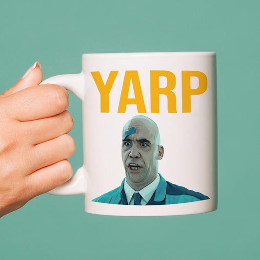 Hot Fuzz Mug: Yarp - Michael Armstrong Graphic Mug