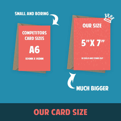 Jackie Goodman Friday Night Dinner Christmas Card – Merry Christmas Bobble