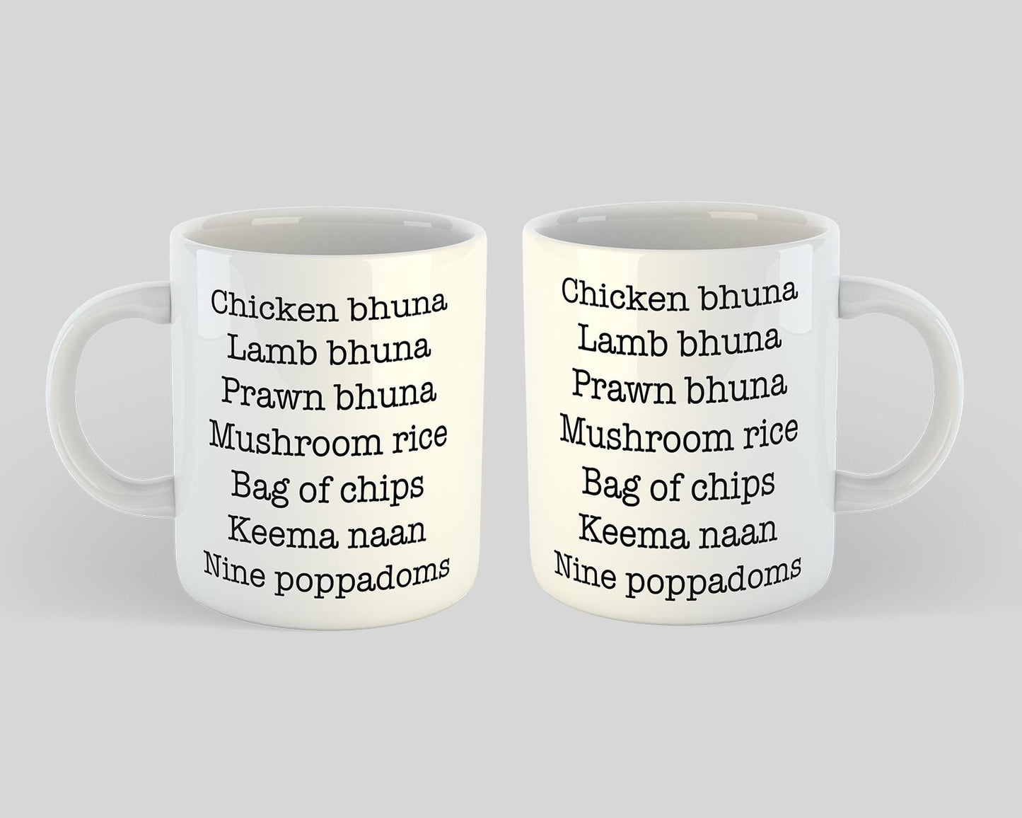 Gavin & Stacey - Smithy's Indian Order Mug