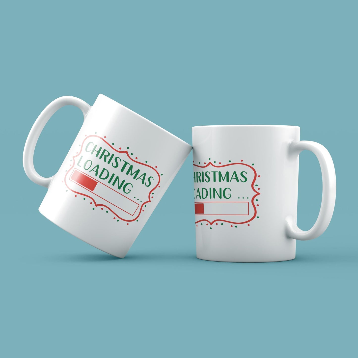 Christmas Loading Mug, Christmas Gift
