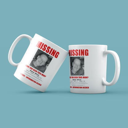 Breaking Bad - Missing flyer Mug, Heisenberg, Walter White mug