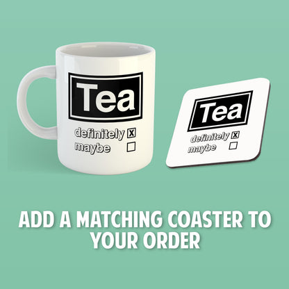 Oasis Definitely Maybe Tea Ceramic Mug - 11oz