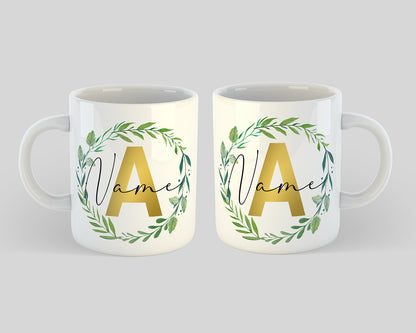 Personalised Name and Initial Mug