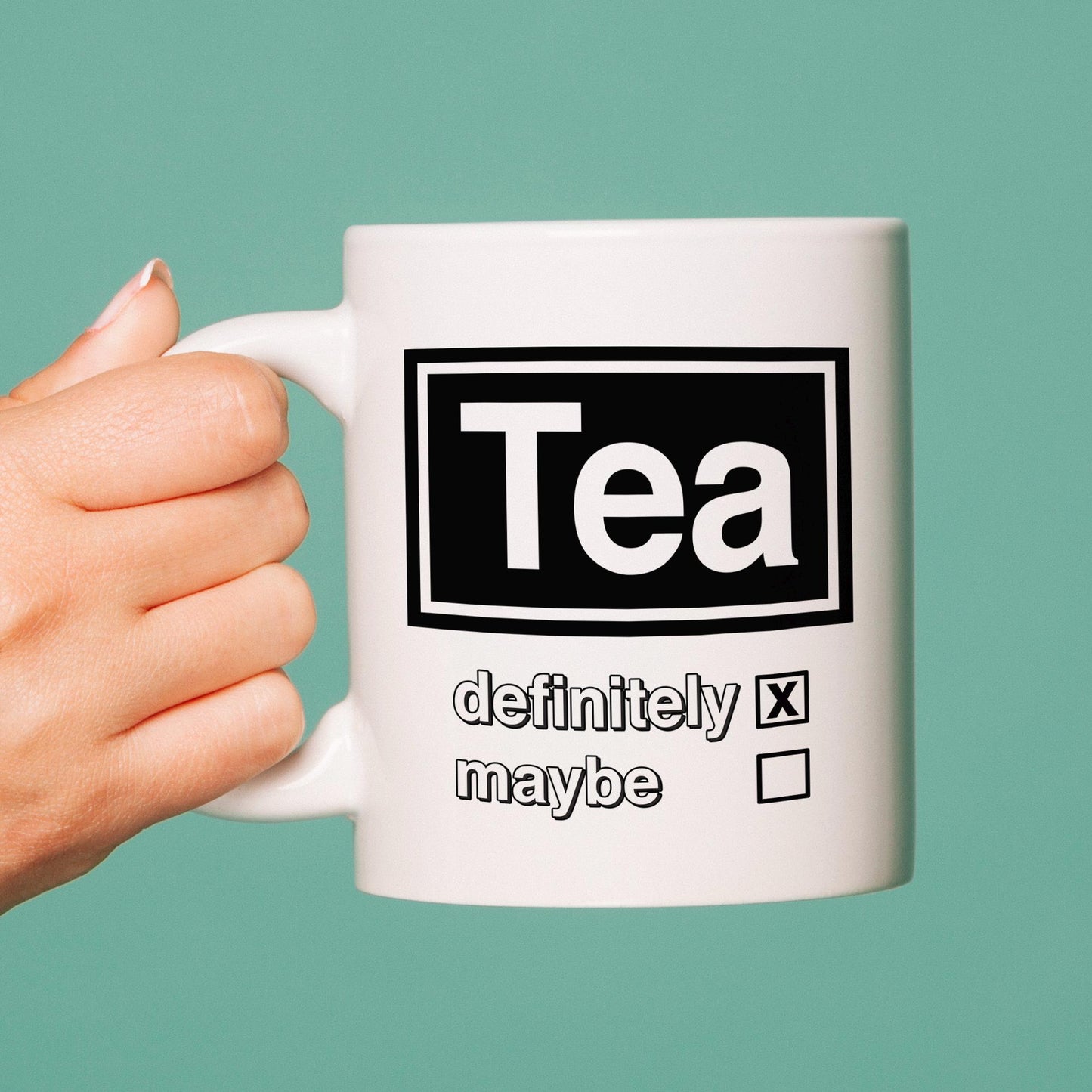 Oasis Definitely Maybe Tea Ceramic Mug - 11oz