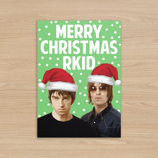 Oasis Christmas card: Merry Christmas Rkid