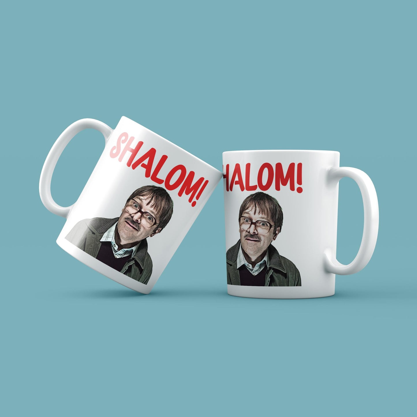 Friday Night Dinner Shalom Ceramic Mug, 11oz