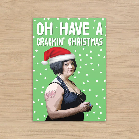 Gemini said Gavin & Stacey Nessa Christmas Card | Oh Have a Crackin’ Christmas
