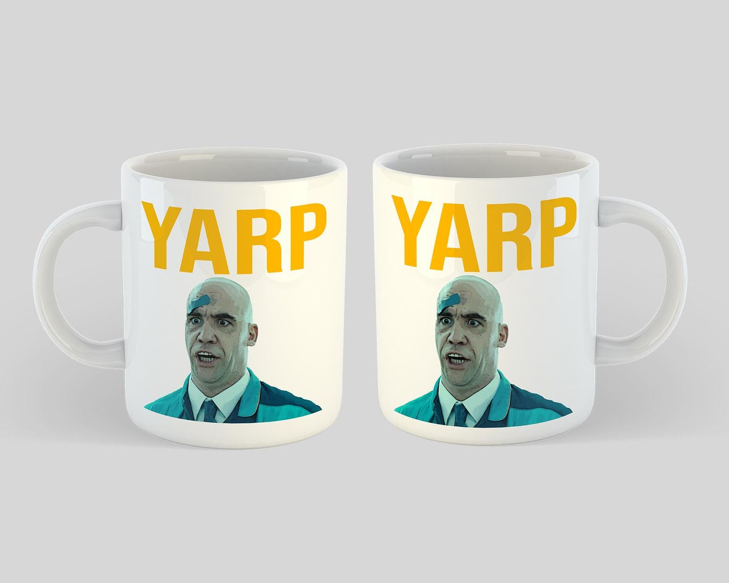Hot Fuzz Mug: Yarp - Michael Armstrong Graphic Mug