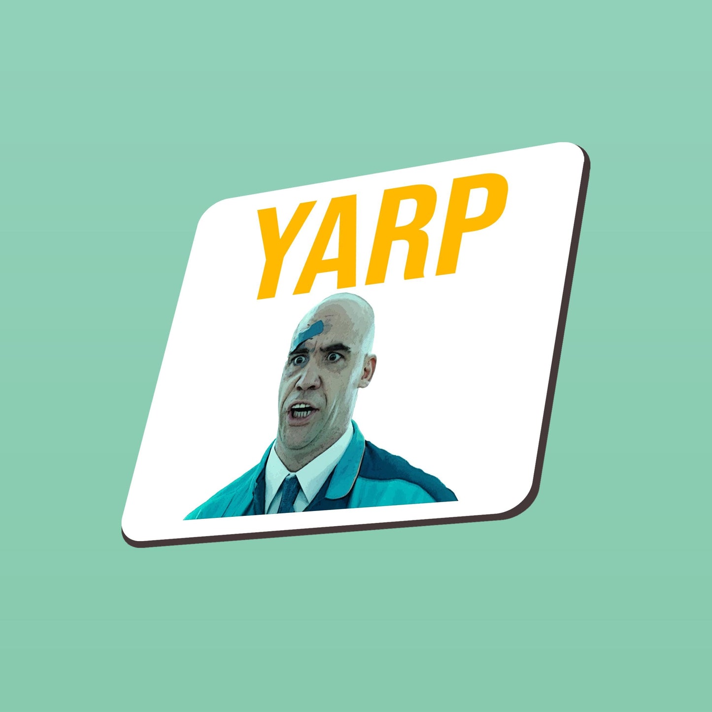 Hot Fuzz Mug: Yarp - Michael Armstrong Graphic Mug