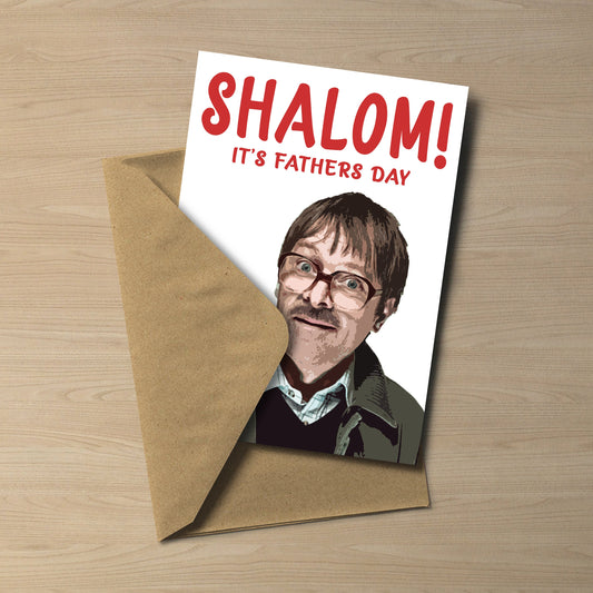 Jim Friday Night Dinner Father’s Day Card – Shalom It’s Father’s Day