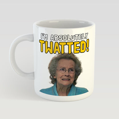 Gavin & Stacey Doris Mug: I'm Absolutely Twatted, Printed 11oz Mug