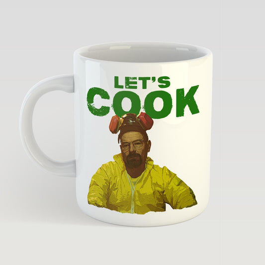 Breaking Bad - Let's Cook mug, Heisenberg, Walter White mug, TV Inspired