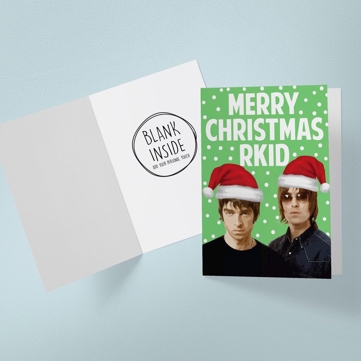 Oasis Christmas card: Merry Christmas Rkid