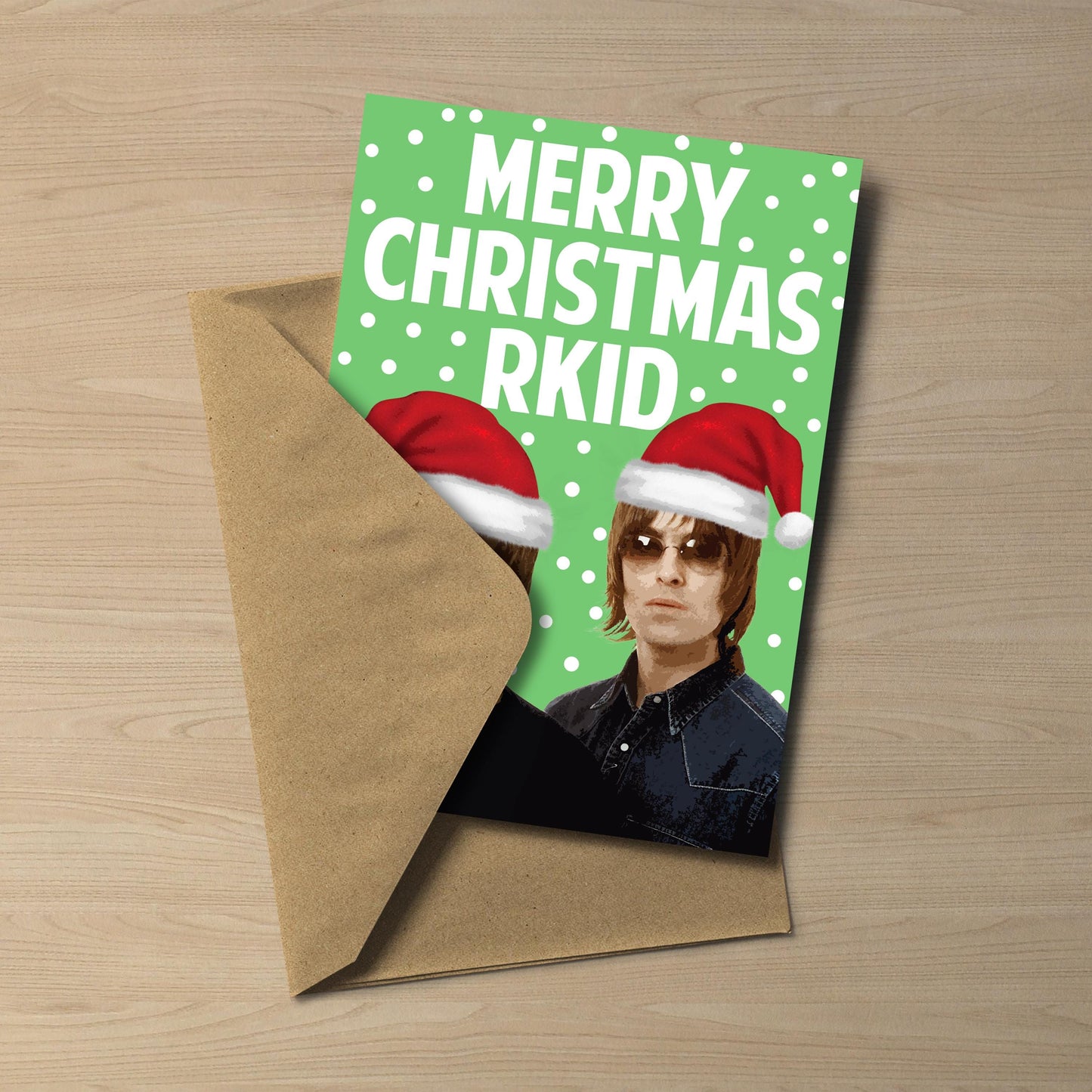 Oasis Christmas card: Merry Christmas Rkid