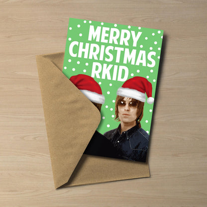 Oasis Christmas card: Merry Christmas Rkid