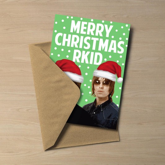 Oasis Christmas card: Merry Christmas Rkid