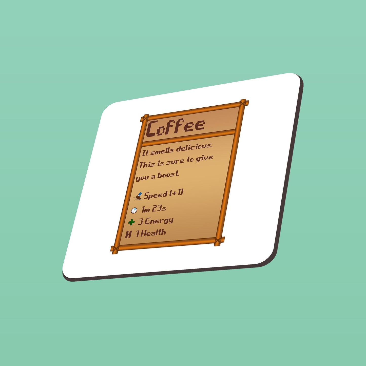 Stardew Valley Coffee Mug: Coffee Effects, Video Game Gift