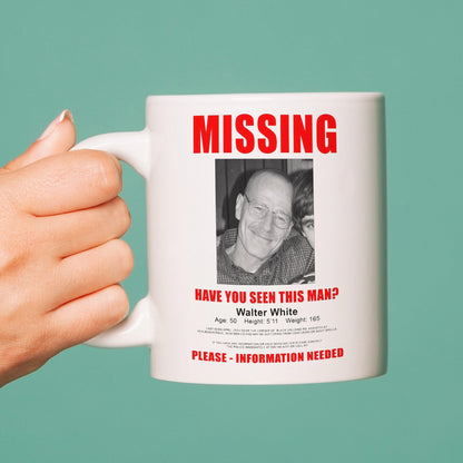 Breaking Bad - Missing flyer Mug, Heisenberg, Walter White mug