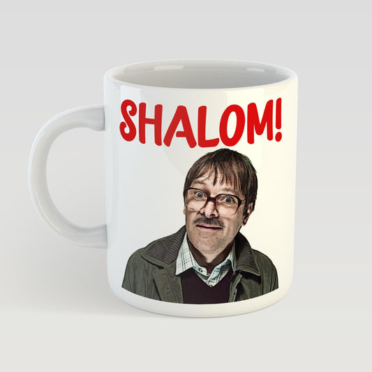 Friday Night Dinner Shalom Ceramic Mug, 11oz