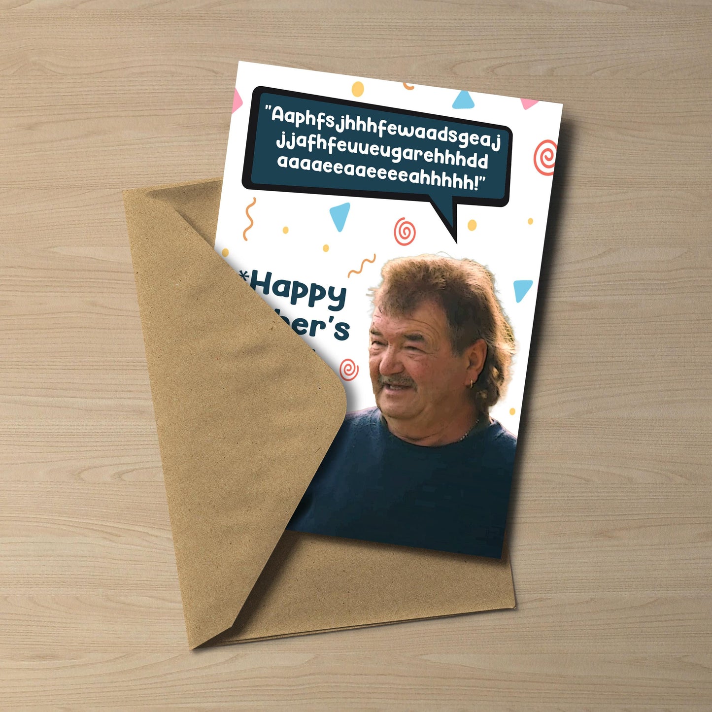 Gerald Father's Day Card – Clarkson's Farm Inspired Humour – 5x7 Inch